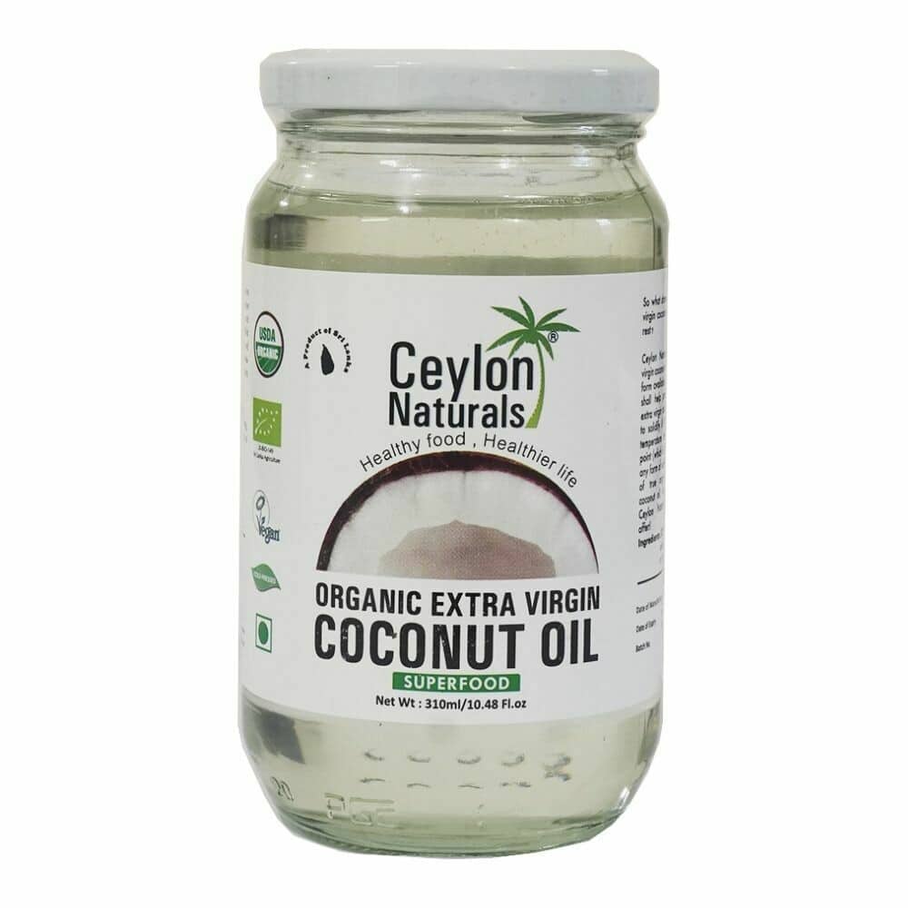 Ceylon Organic Extra Virgin Coconut oil 310ml | k dhaka best price in bd