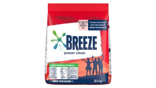 Breeze Detergent Powder Clean 2.1 kg