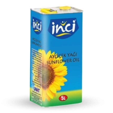 Inci Sunflower oil 5 Ltr (Tin)