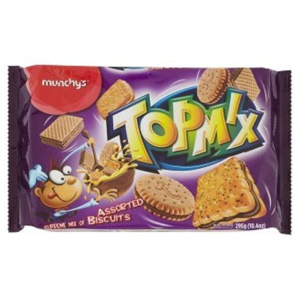 Munchy Biscuit Top Mix Pack 295g