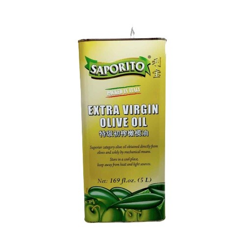 Saporito extra virgin olive Oil 5ltr