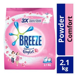 breeze detergent powder comfort