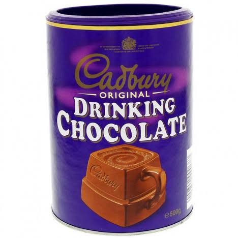 cadbury drinking chocolate powder