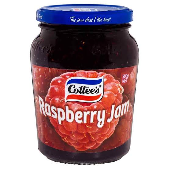 cottees raspberry jam