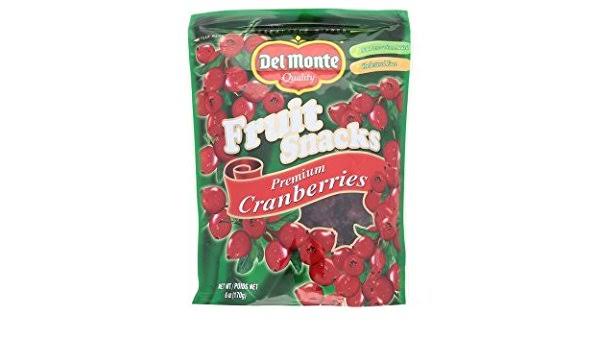 delmonte cranberries