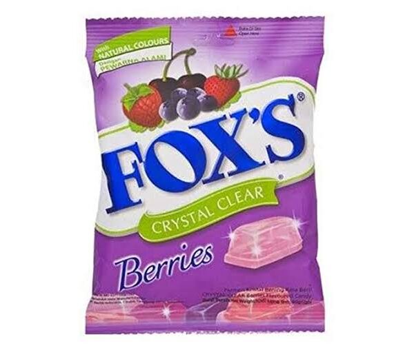 fox candy berries bag