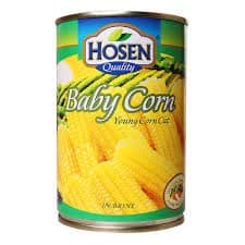 hosen baby corn whole young