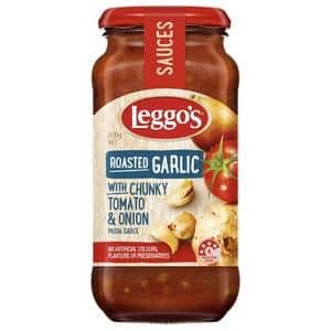 leggos pasta sauce rosted garlic onion