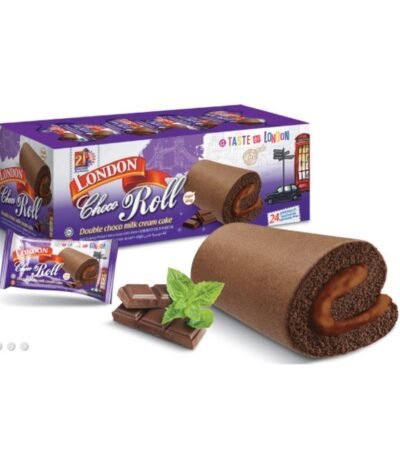 london swiss roll double chocolate flavour