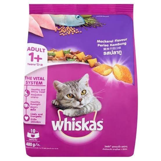 whiskas cat food mackerel