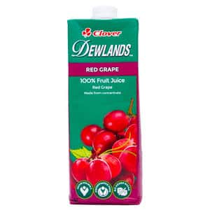 Clover Dewlands Red Grape Juice 1lt