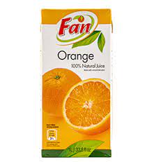 Fan Orange Juice 1Lt