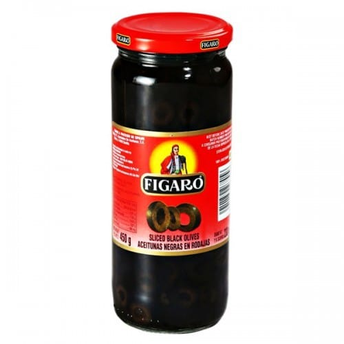 Figaro Pitted Black Olives