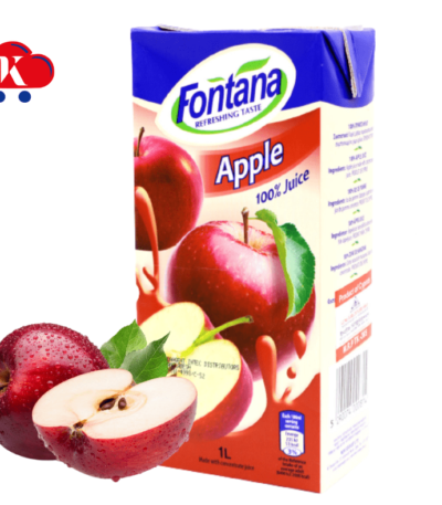 Fontana 100% Natural Apple Juice 1Lt