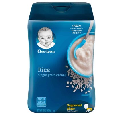 Gerber Rice Single Grain Cereal 454gm