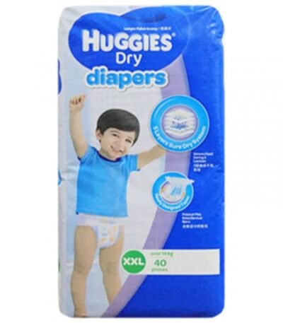 Huggies XXL Belt Diaper 14+ Kg - 40 Pcs (Malaysia)