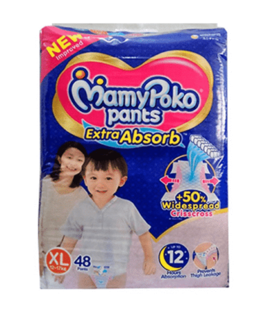 Mamypoko Pants XL 12-17Kg 48pcs