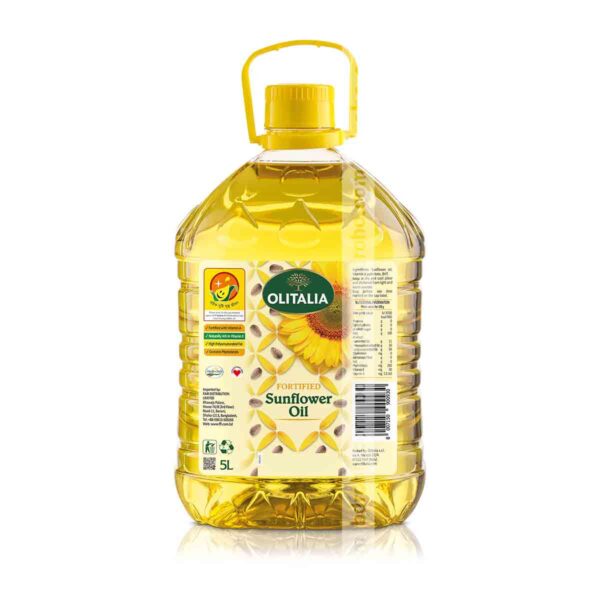 Olitalia Fortified Sunflower Oil (Italy) 5L
