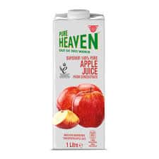 Pure heaven apple juice 1lt