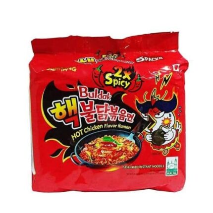 Ramen Hot Chicken 2x spicy Noodles 5 Pack