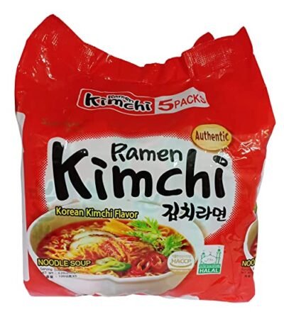 Samyang Hot Chicken Ramen Kimchi Noodles 5 Pack