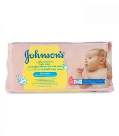 Johnson's Extra Sensitive Baby Wipes 56pcs