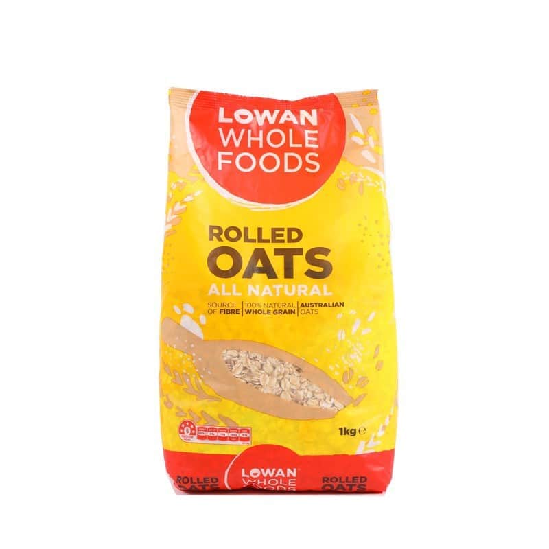 Lowan Whole Foods Rolled oats 1kg