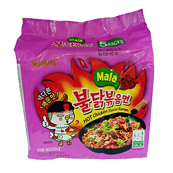 Samyang Hot Chicken mala Noodles
