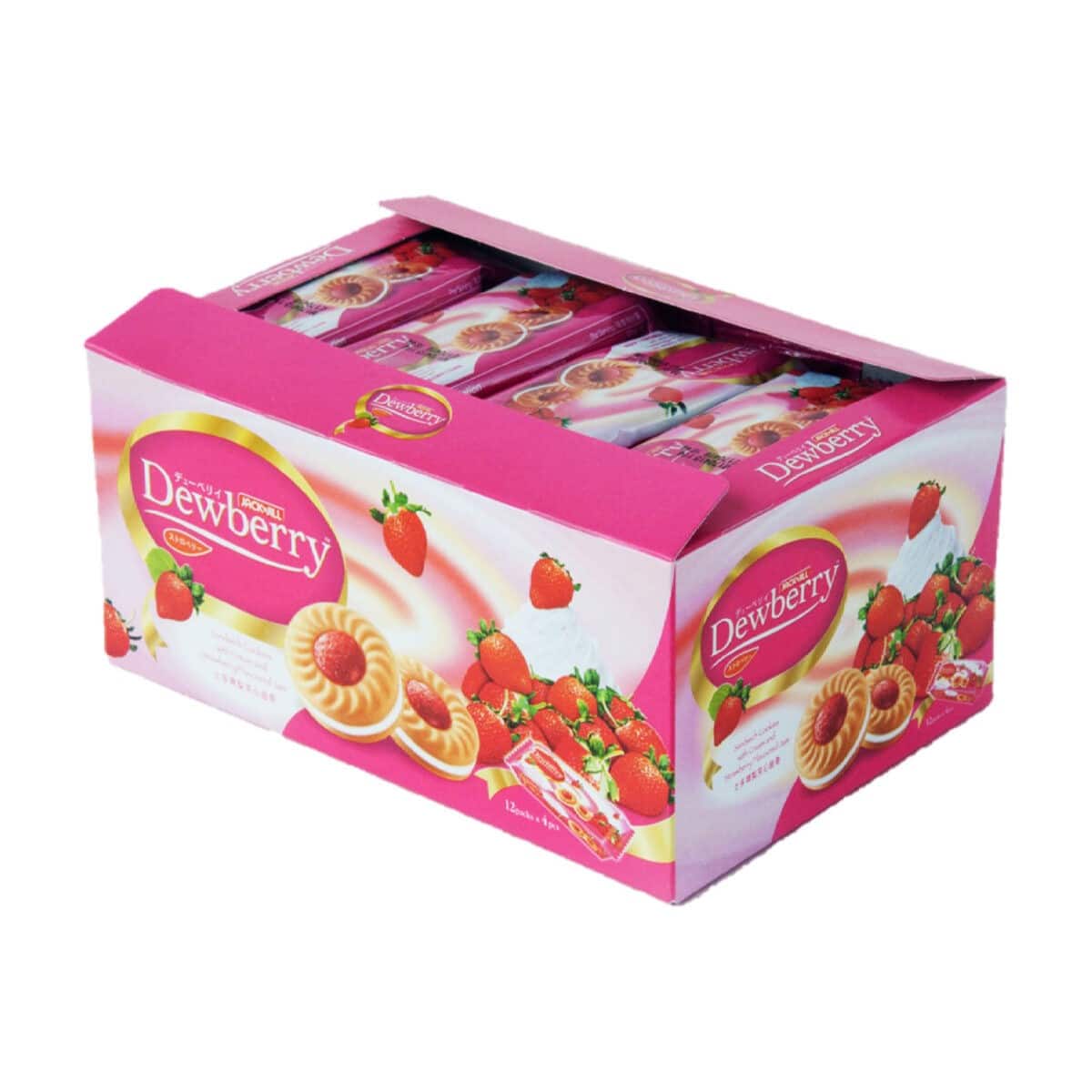 Dewberry biscuit strawberry flavors