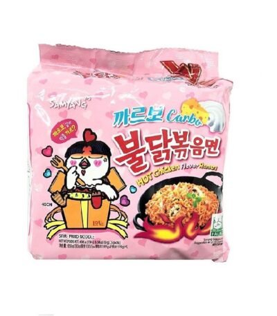 carbonara ramen noodles samyang