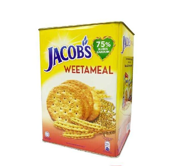 Jacobs Weetameal Biscuits tin