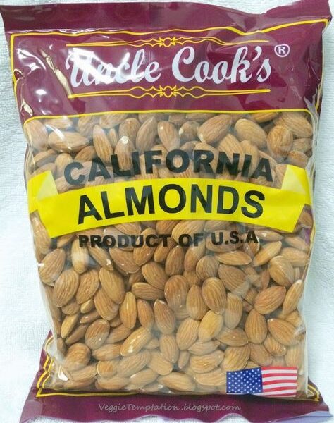 Uncle Cookies Premium quality Almond nuts pack 1kg