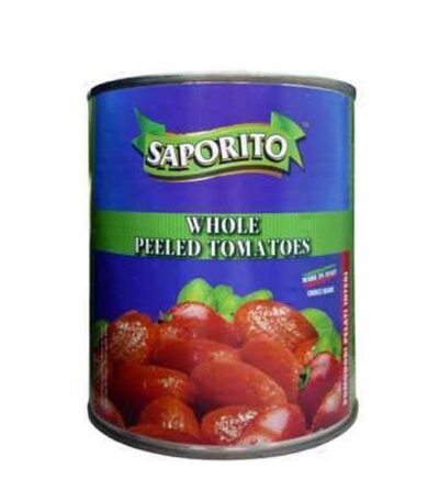Saporito Whole Peeled Tomato can
