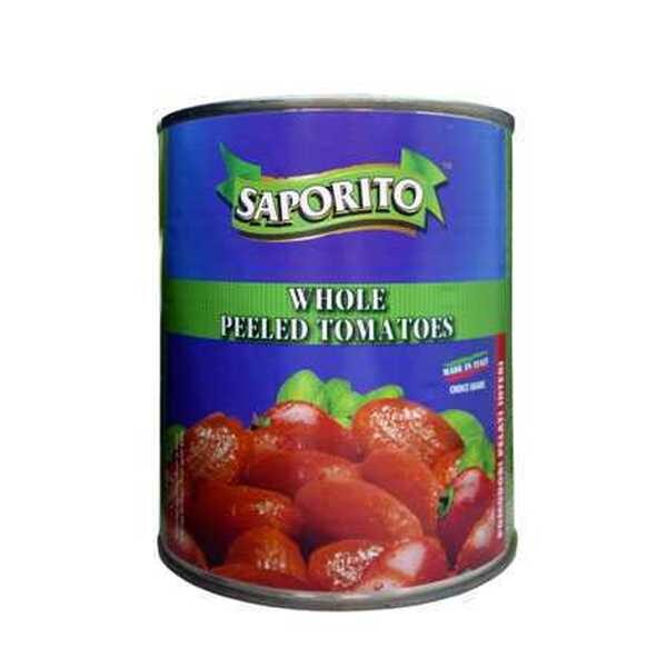 Saporito Whole Peeled Tomato can