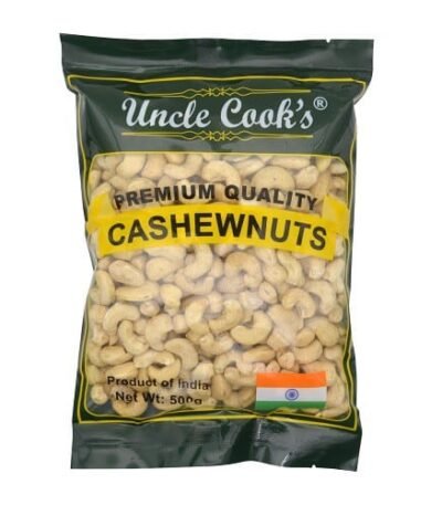 Uncle Cookies Premium quality Cashew nuts pack