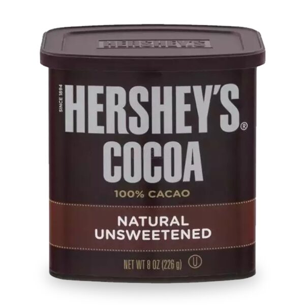 Hershey's Cocoa powder jar