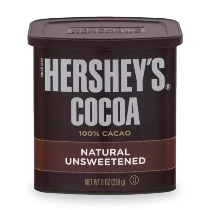 Hershey's Cocoa powder jar