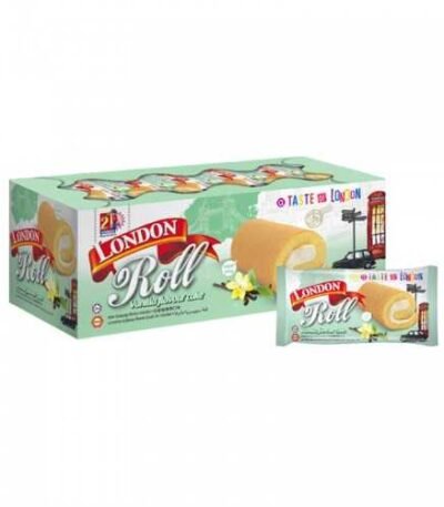 London Swiss Roll Vanilla cake 480gm
