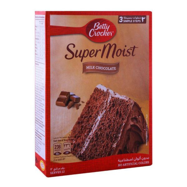 Betty Cookies Super Moist cake mix milk chocolate