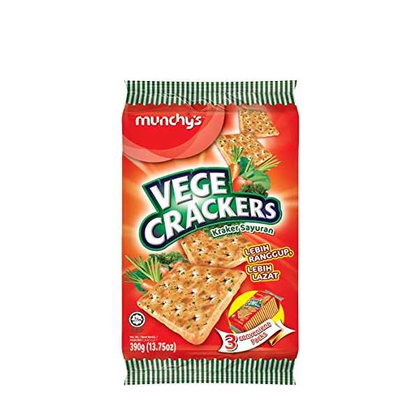 Munchy vege Crackers biscuit 390g