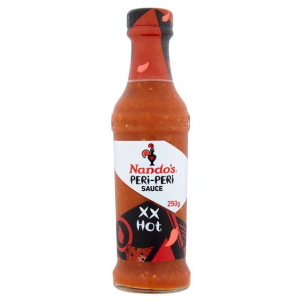 Nando's peri peri sauce xx hot flavour 250gm