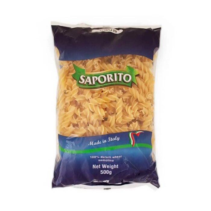 Saporito Fusilli Pasta 500gm