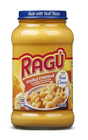 Ragu Double Cheddar sauce