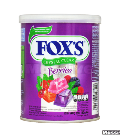 Foxs Berries candy Tin 180gm
