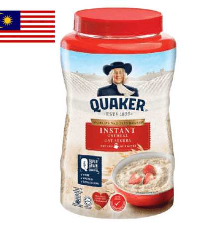 Quaker oats Jar 1000gm (Malaysia)