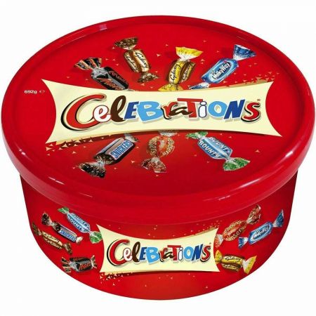 Celebration Chocolate Tub 650g