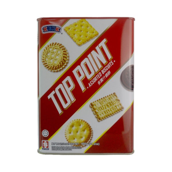 Top Point Biscuits Tin 600gm