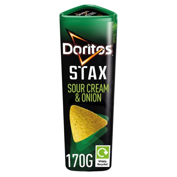 Doritos Stax Sour Cream & Onion chips 170g