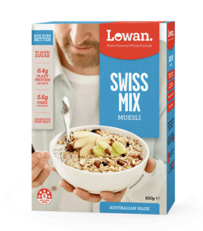 Lowan Swiss Mix muesli 650gm