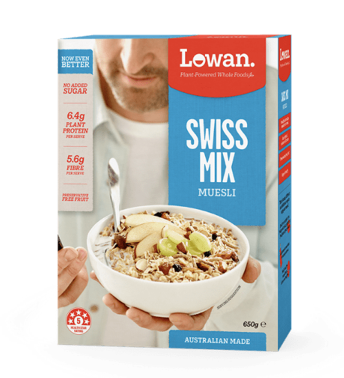 Lowan Swiss Mix muesli 650gm